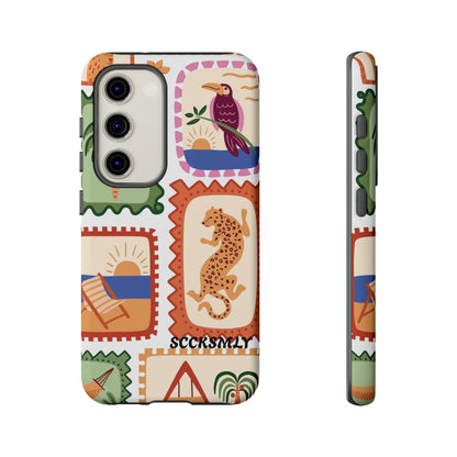 Tropical Print Phone Case for Samsung