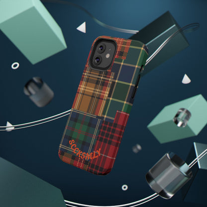 Heritage Hues Patchwork Tough Phone Case for Apple