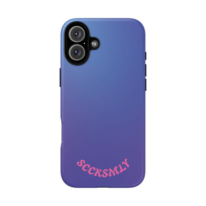 Berry Pop Gradient Tough Phone Case for Apple