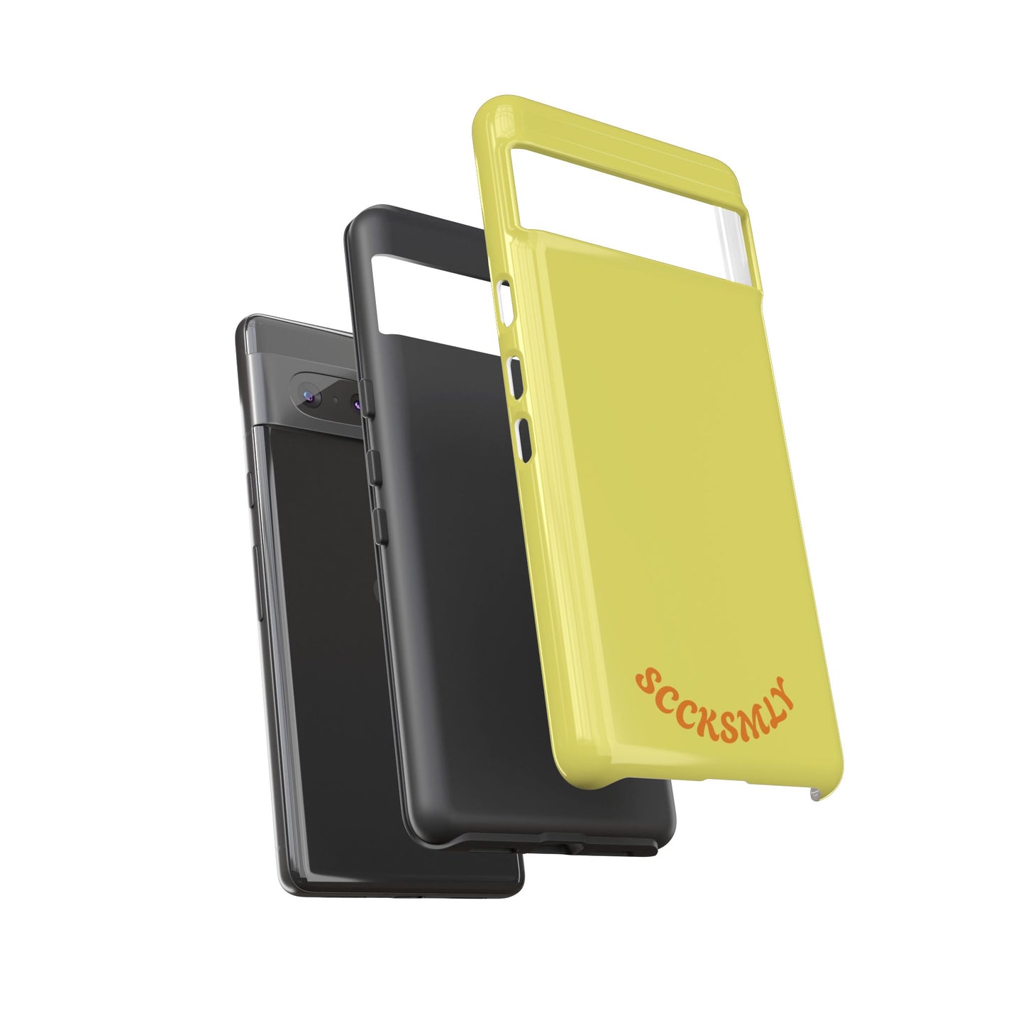 SOLID Lemon Dijon Glaze Tough Case for Google Pixel