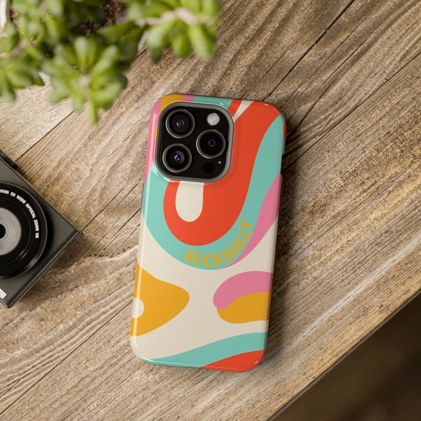 Psychodelic Acid Swirl Phone Case for Apple