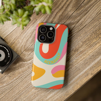 Psychodelic Acid Swirl Phone Case for Apple