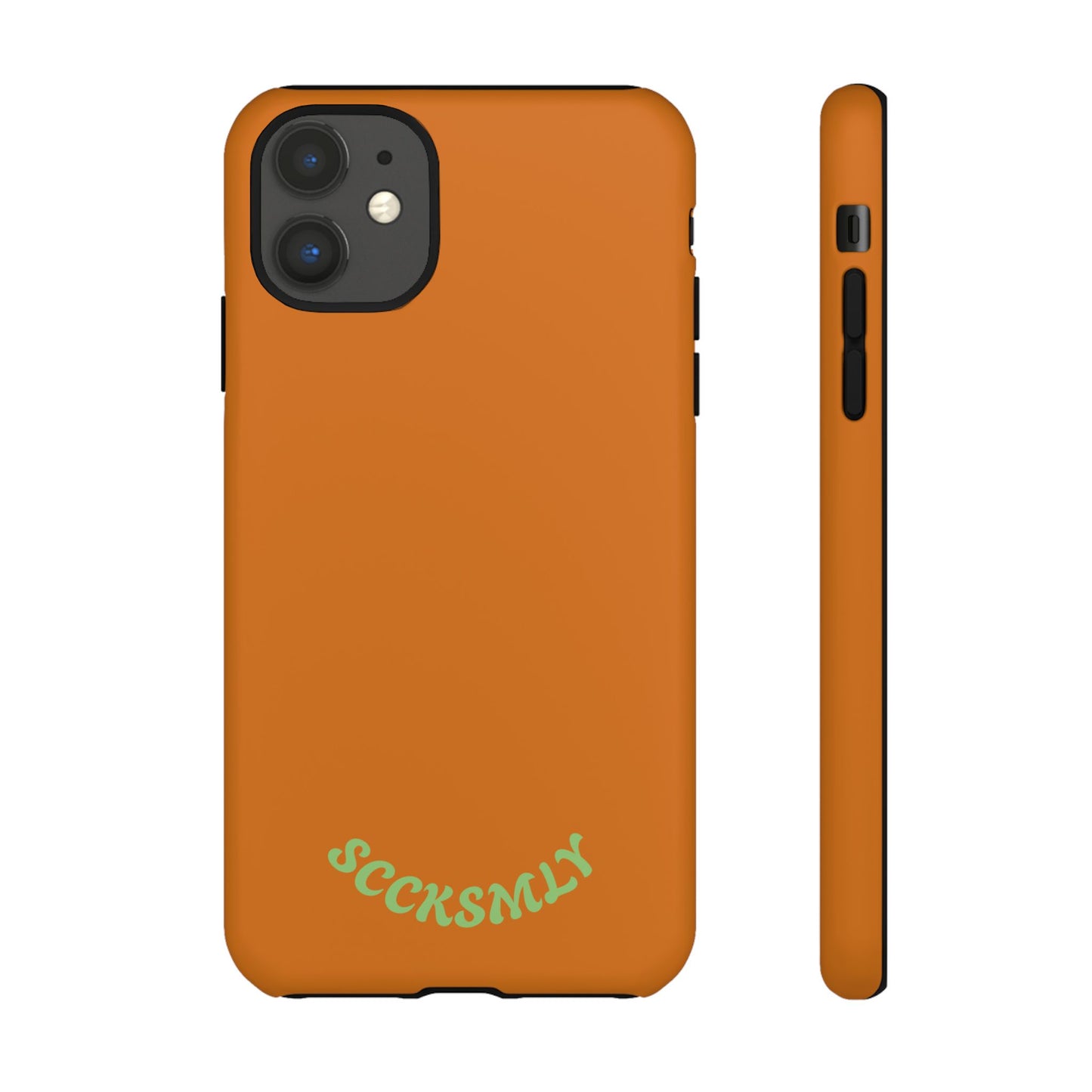 SOLID Terracotta Caoal Tough Case for Apple