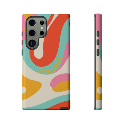 Psychodelic Acid Swirl Phone Case for Samsung