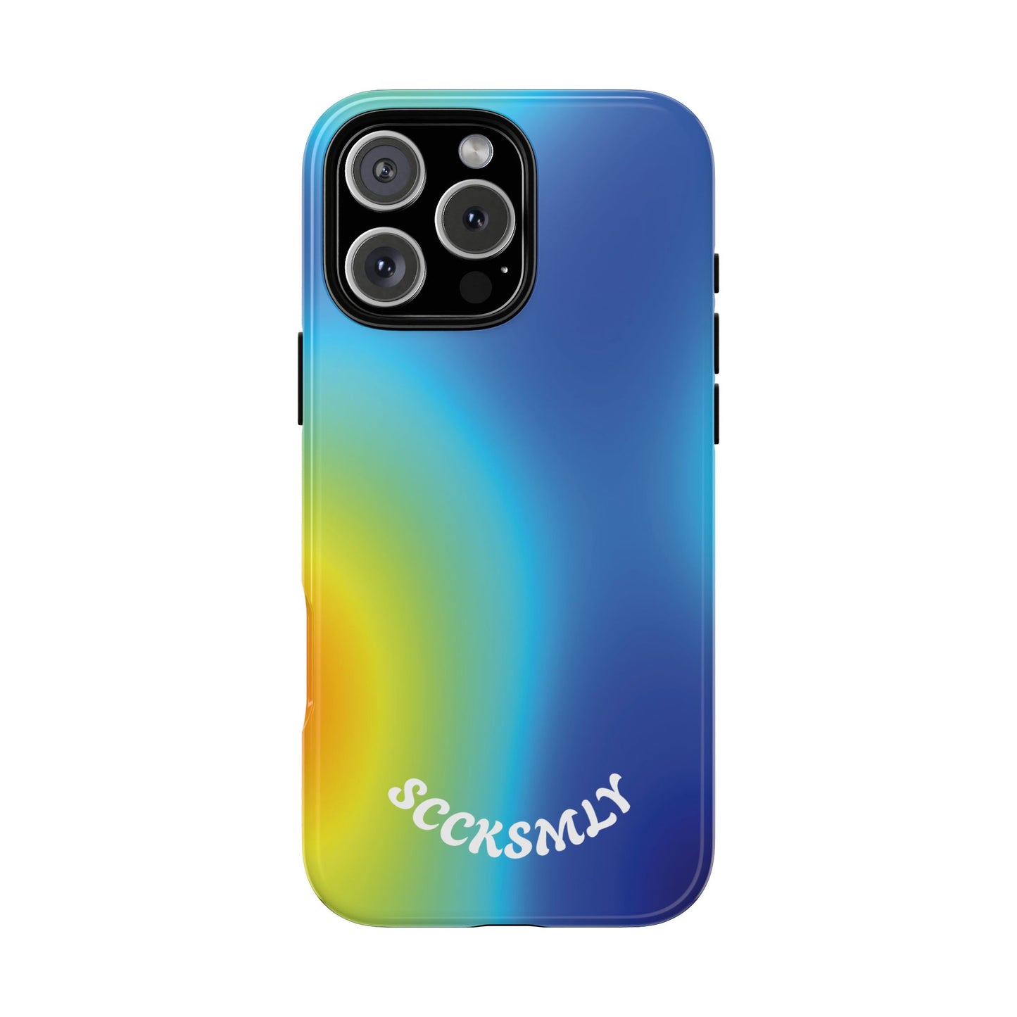 Gradient Heatwave Tough Phone Case for Apple