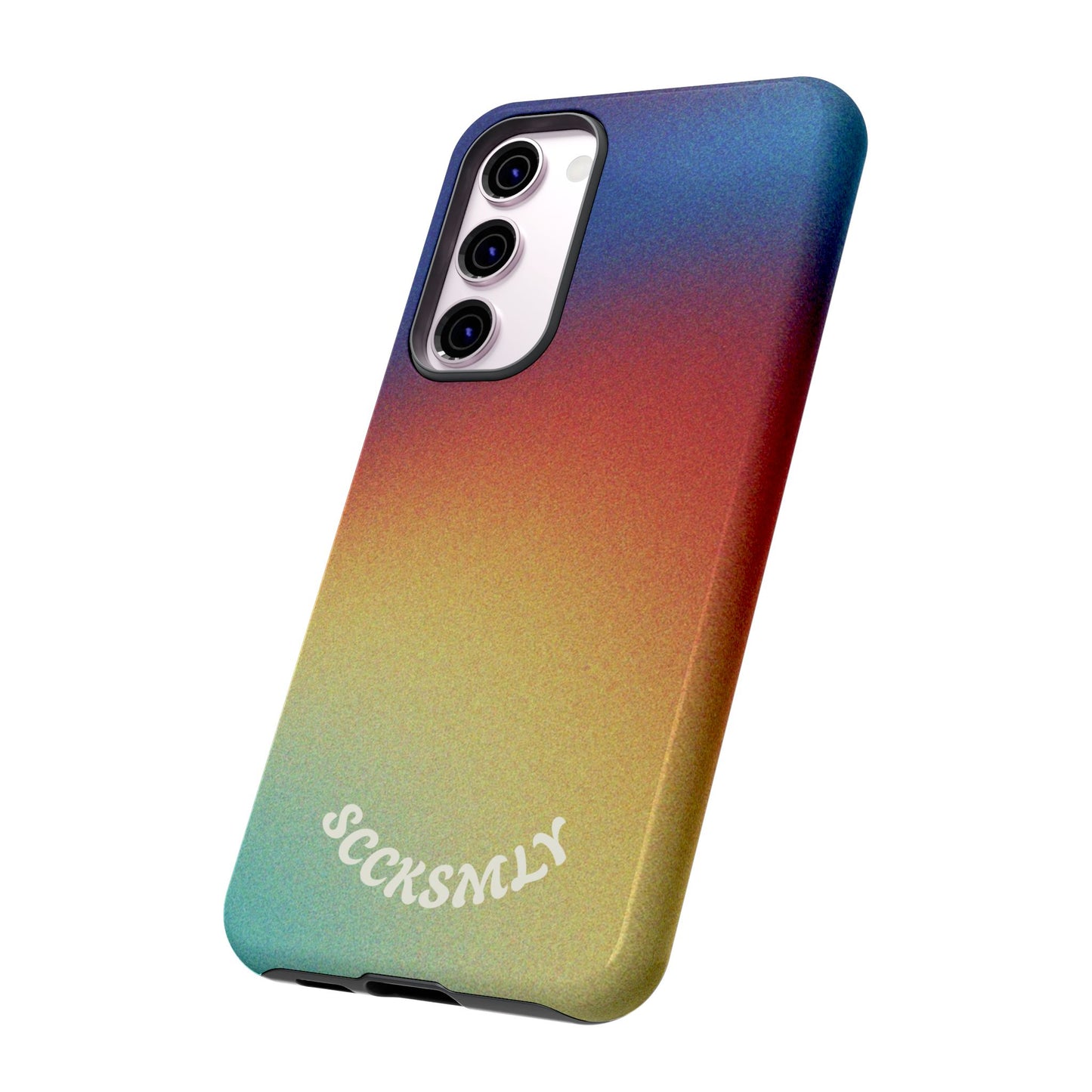 Faded Sunset Aura Tough Phone Case for Samsung