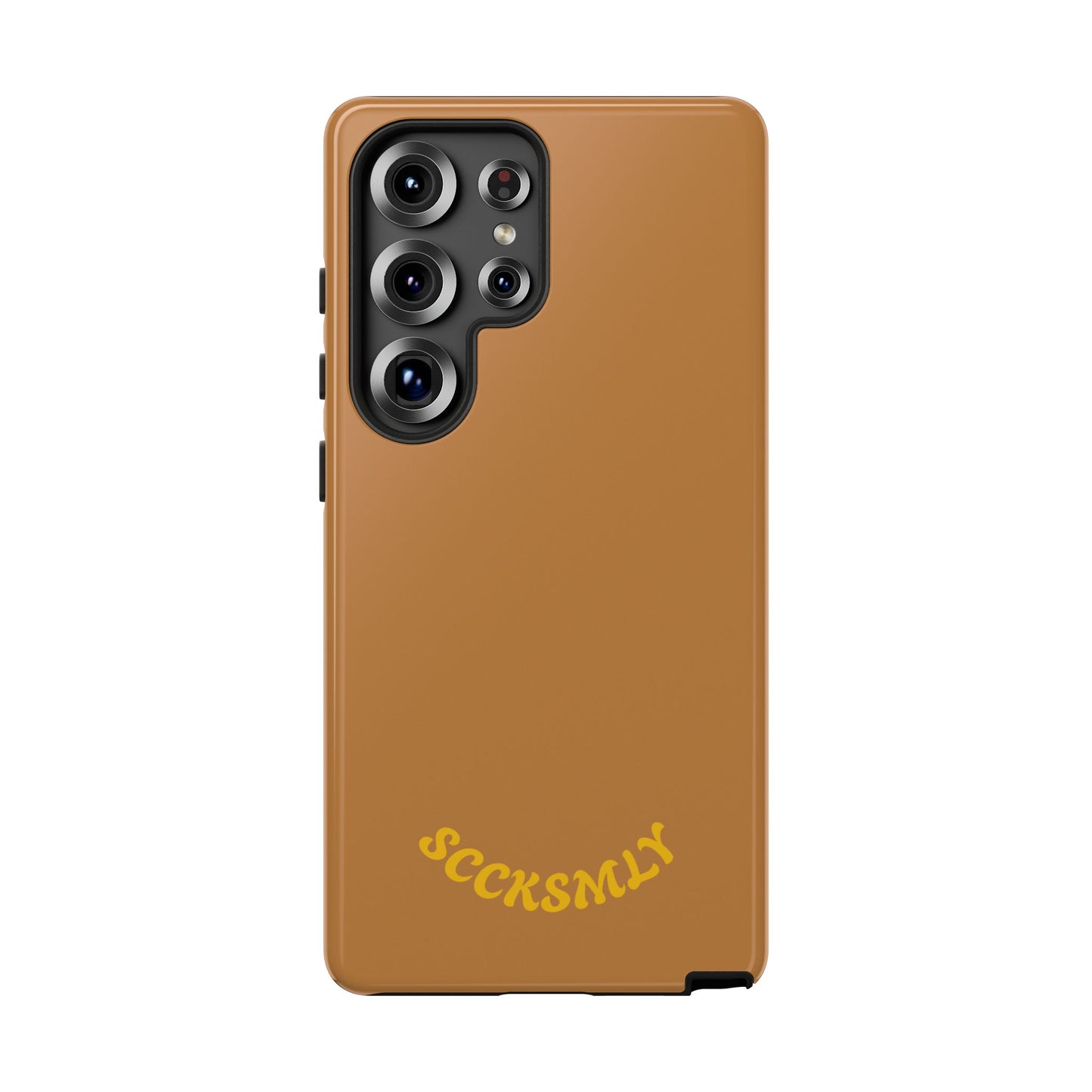 SOLID Spice Caramel Tough Case for Samsung