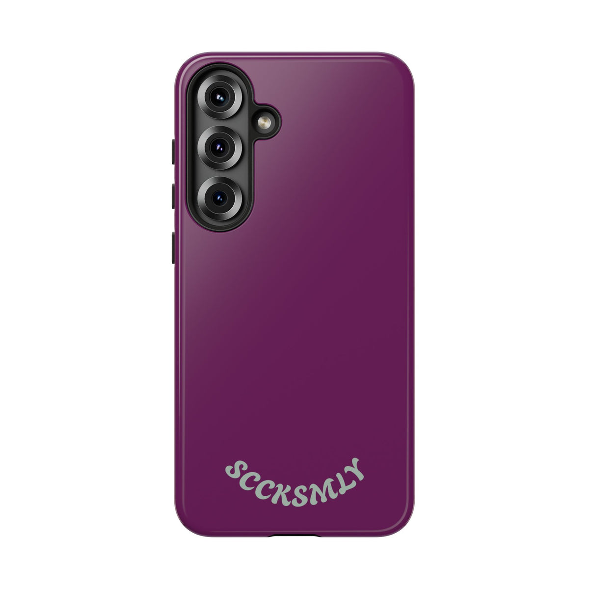 SOLID Amethyst Matte Tough Phone Case for Samsung