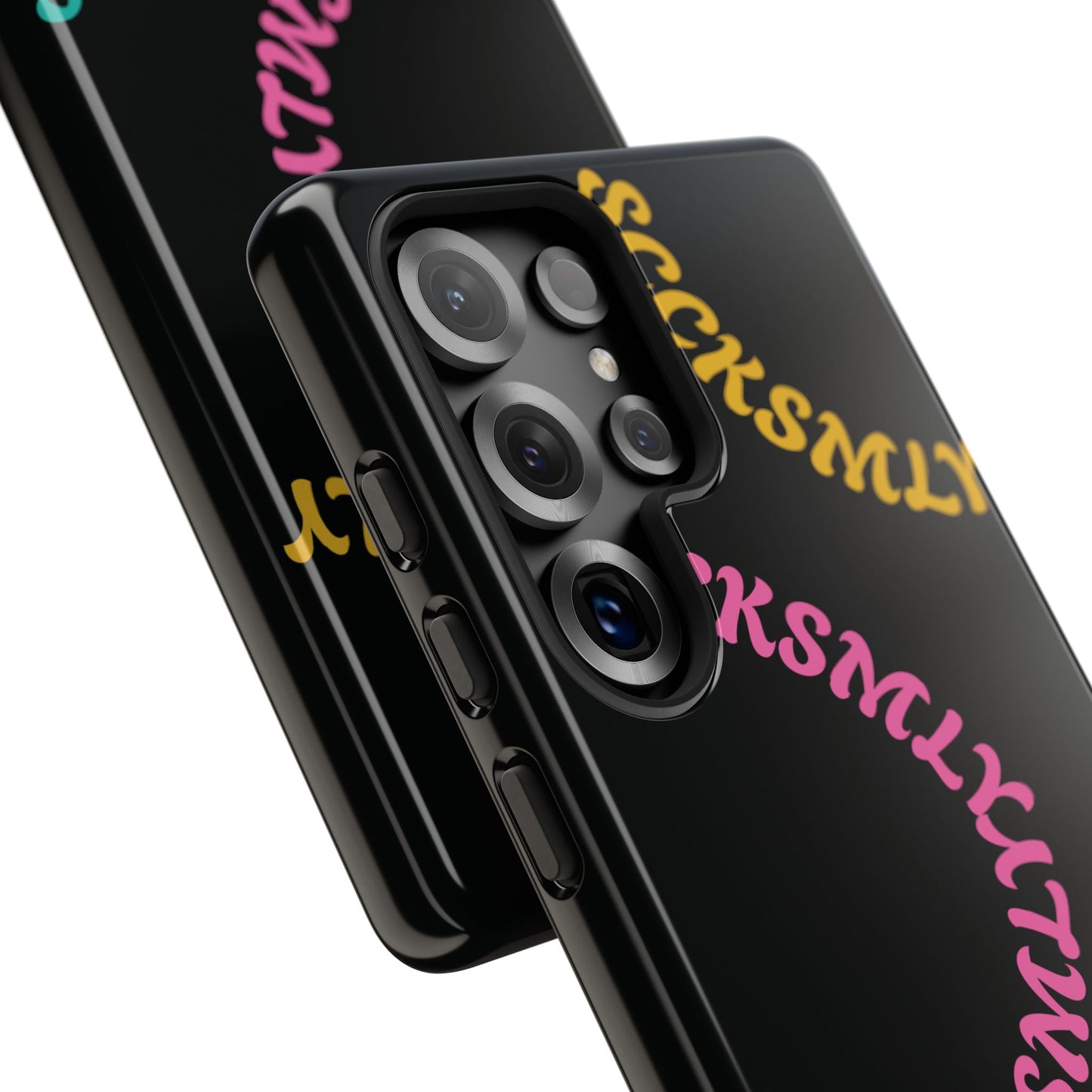Y2K Wavy Script Tough Case for Samsung
