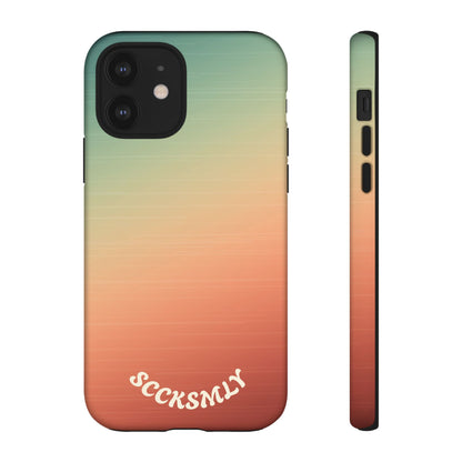 Warm Ombré Tough Phone Case for Apple