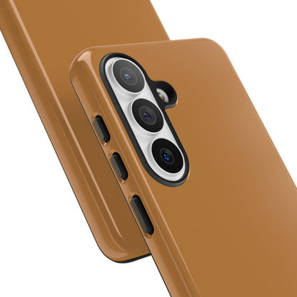 SOLID Spice Caramel Tough Case for Samsung