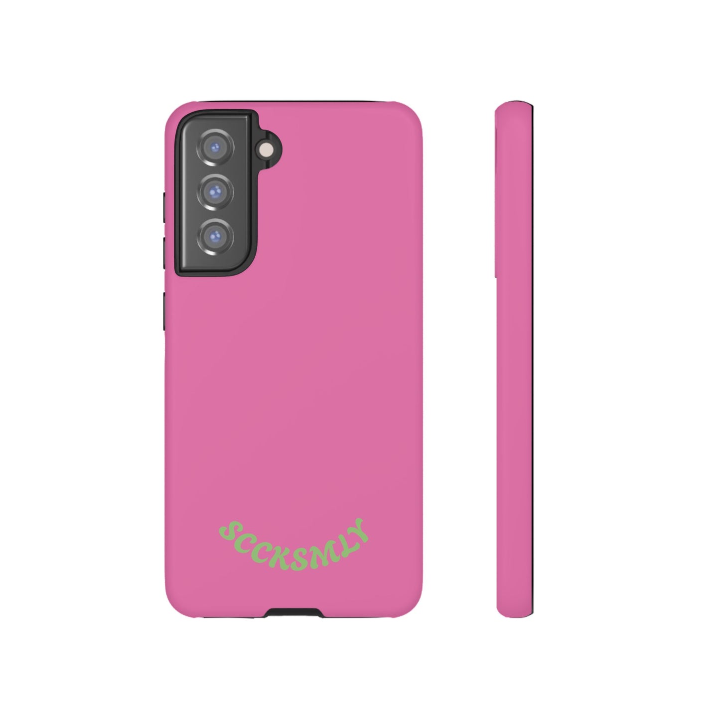 SOLID Sweet Static Pink Tough Case for Samsung