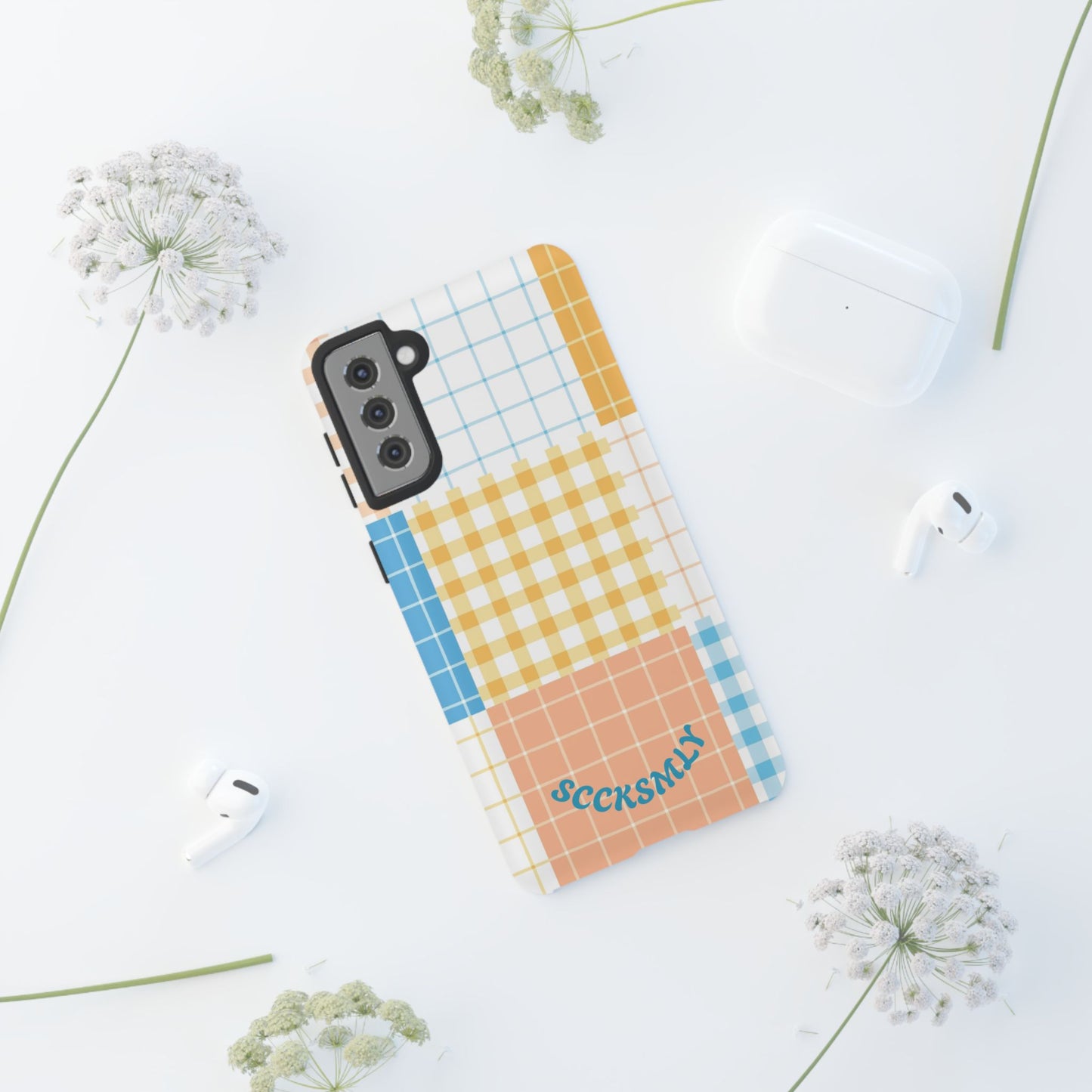 Joy Checkmate Phone Case for Samsung