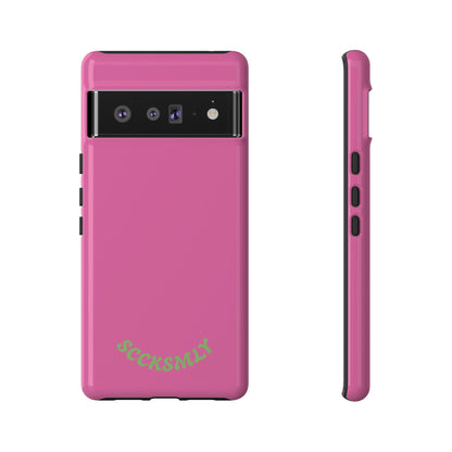 SOLID Sweet Static Pink Tough Case for Google Pixel