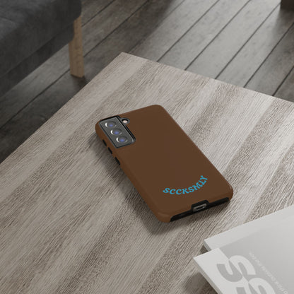 SOLID Chocolate Coco Tough Case for Samsung