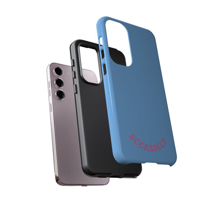 SOLID Blue Candie Tough Case for Samsung