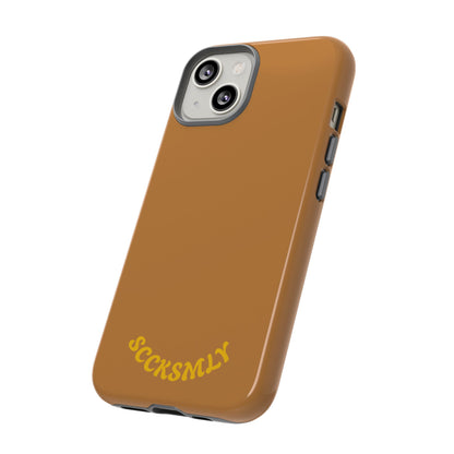 SOLID Spiced Caramel Tough Case for Apple