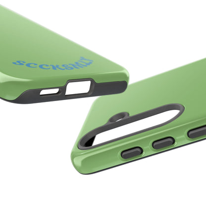 SOLID Sour Lime Tough Case for Samsung