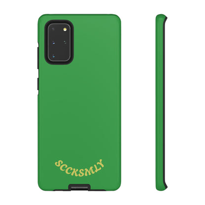 SOLID Green Grin Tough Case for Samsung