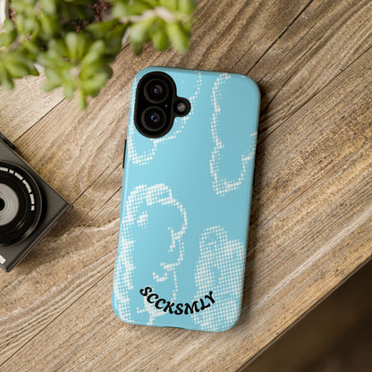 Comic Dot Sky Tough Phone Case for Apple