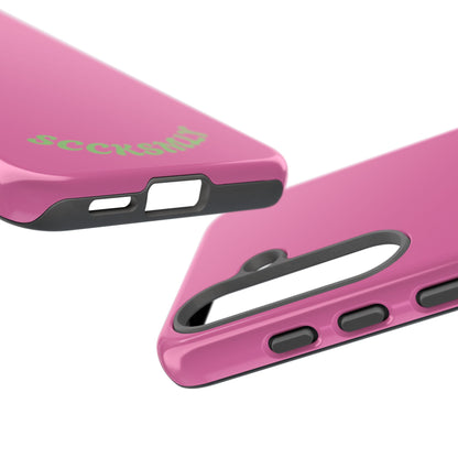SOLID Sweet Static Pink Tough Case for Samsung