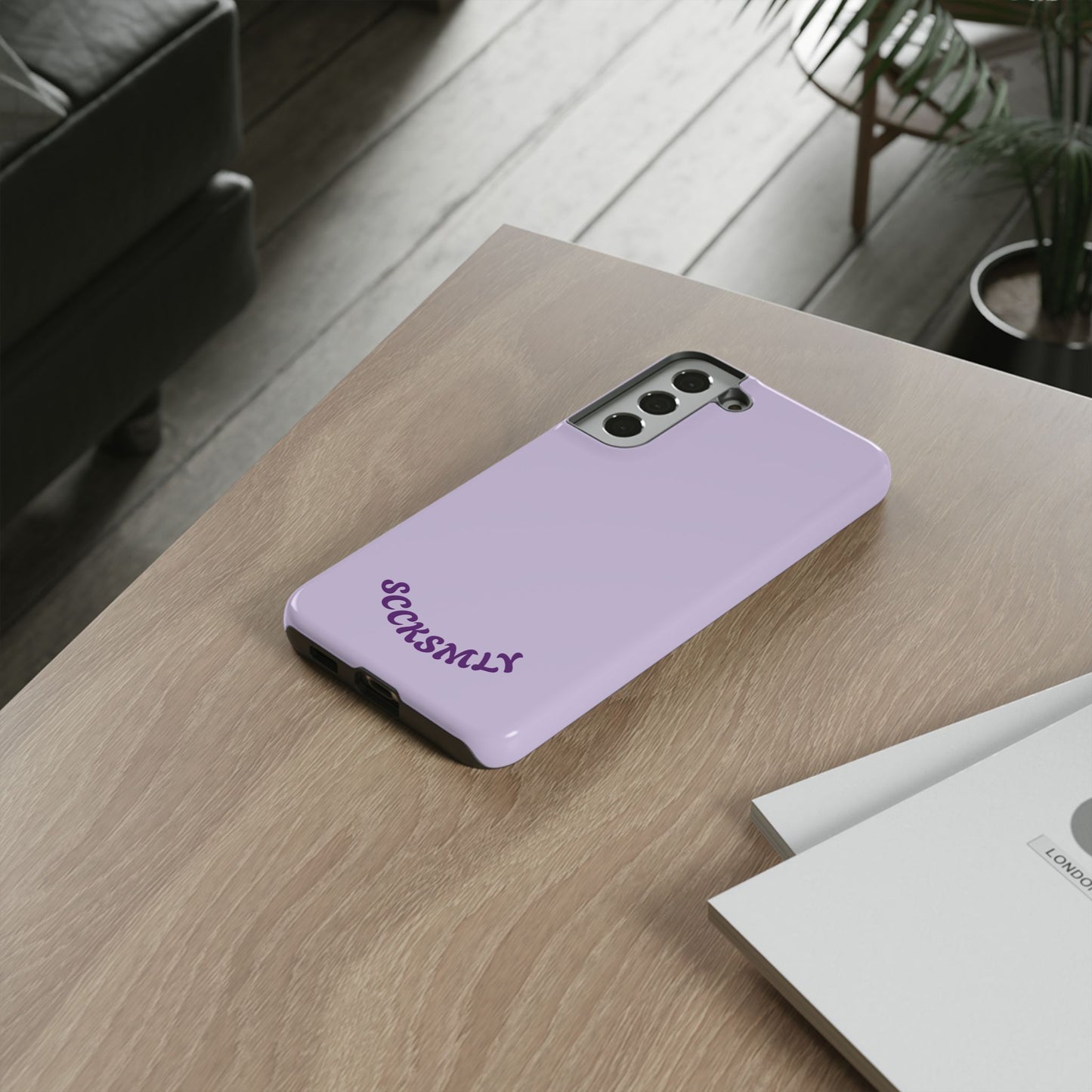 SOLID Morning Lilac Tough Case for Samsung