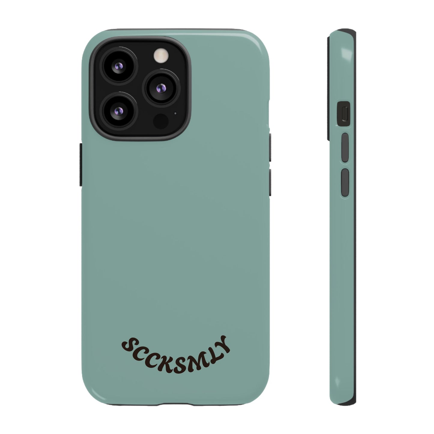 SOLID Fudge Mint Crunch Tough Phone Case for Apple