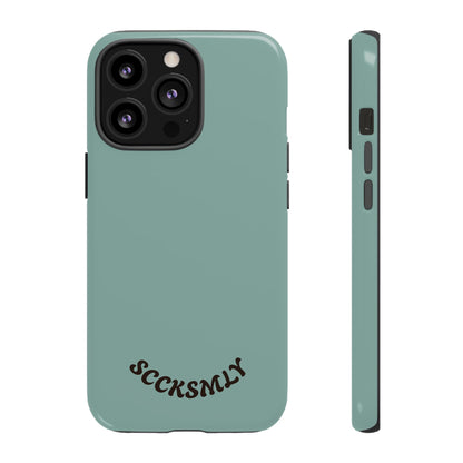 SOLID Fudge Mint Crunch Tough Phone Case for Apple