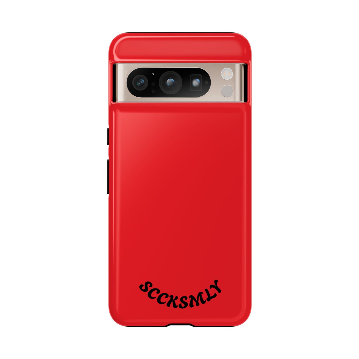 SOLID Screaming Red Tough Casee for Google Pixel