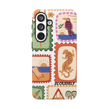 Tropical Print Phone Case for Samsung
