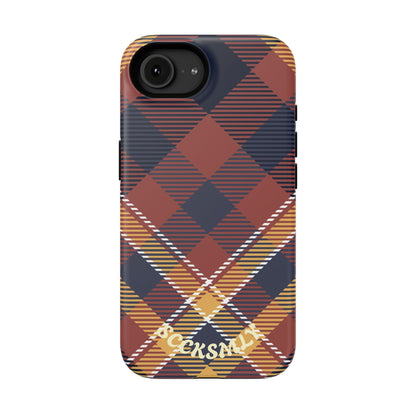 Harvest Tartan Phone Case for Apple