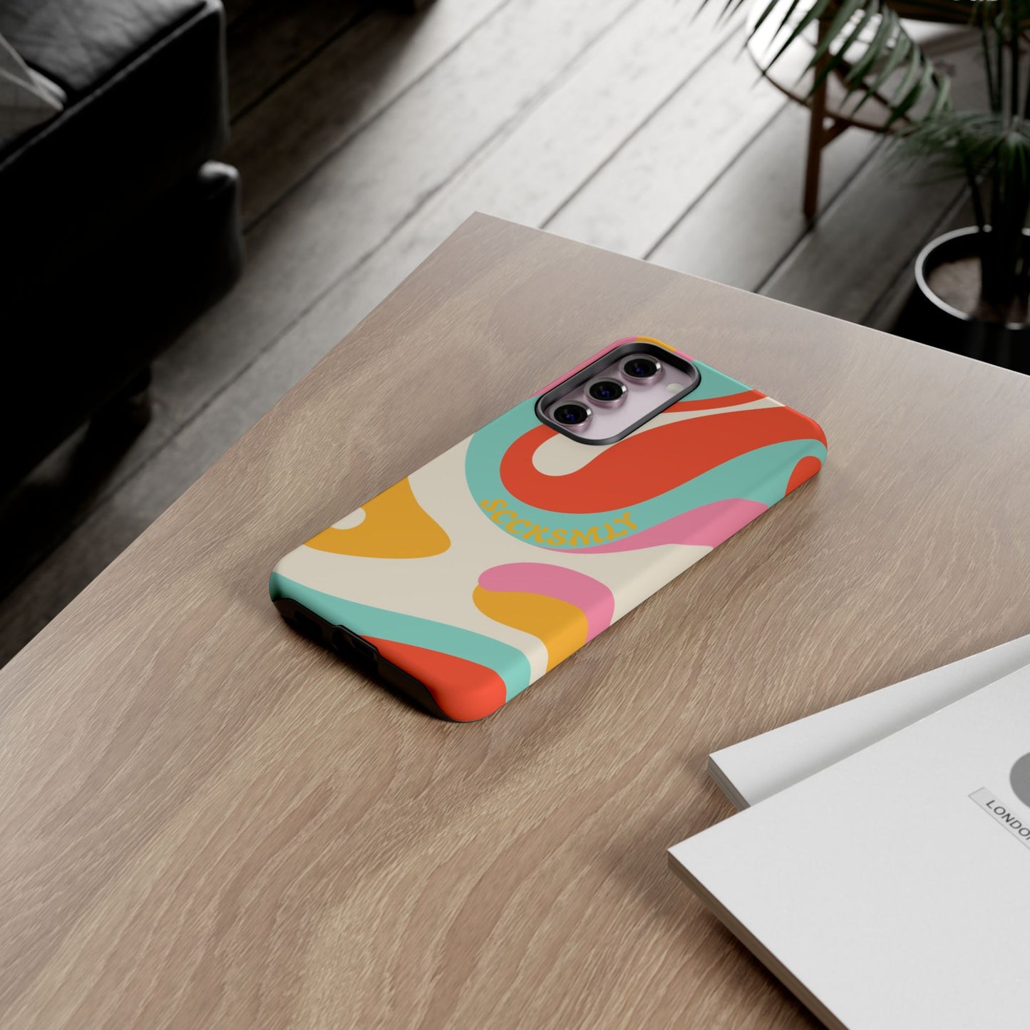 Psychodelic Acid Swirl Phone Case for Samsung