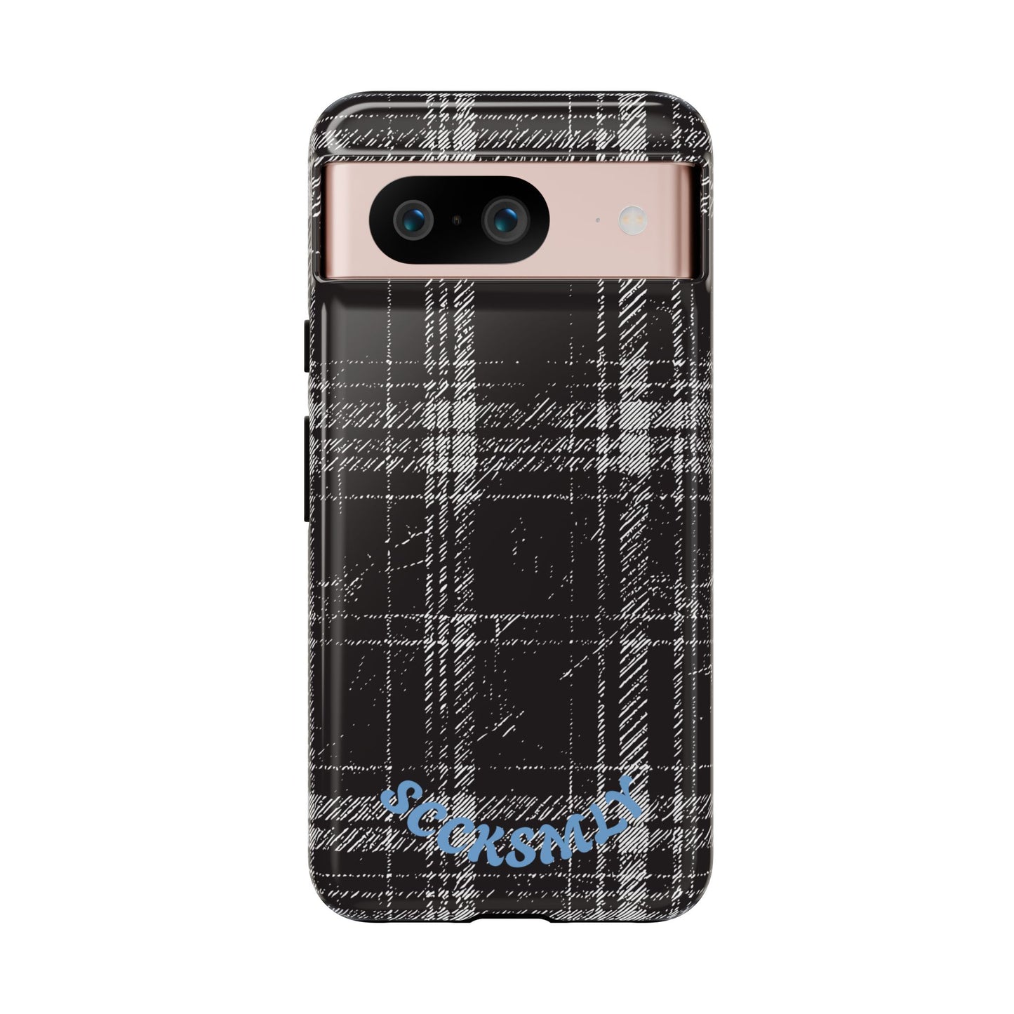 Smoky Grungy Plaid Phone Case for Google Pixel