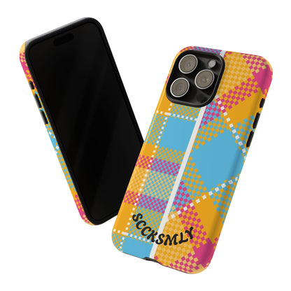 Pattern Punch Phone Case for Apple
