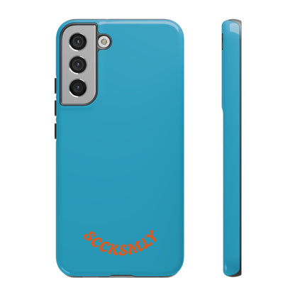 SOLID Blue Spook Tough Case for Samsung