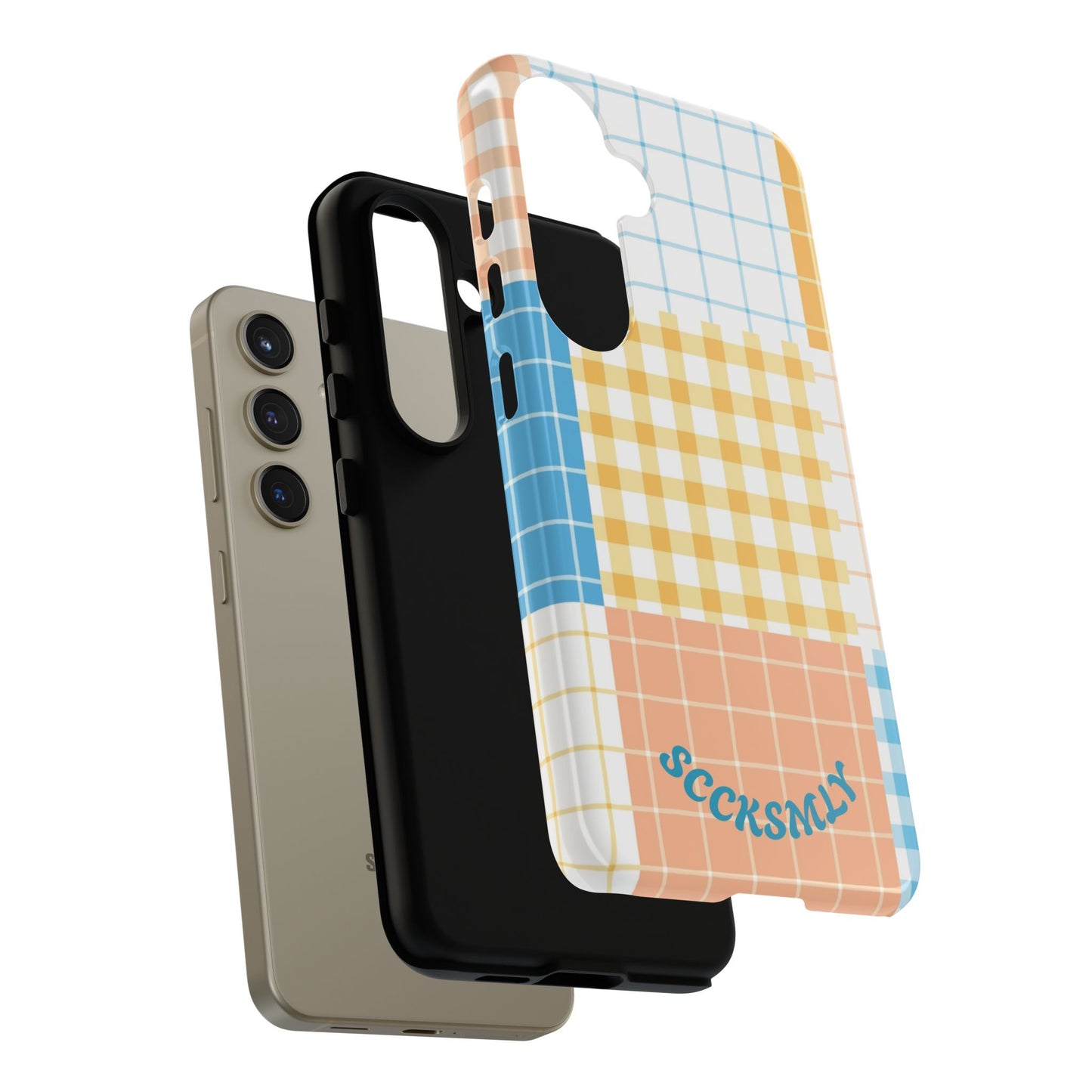 Joy Checkmate Phone Case for Samsung