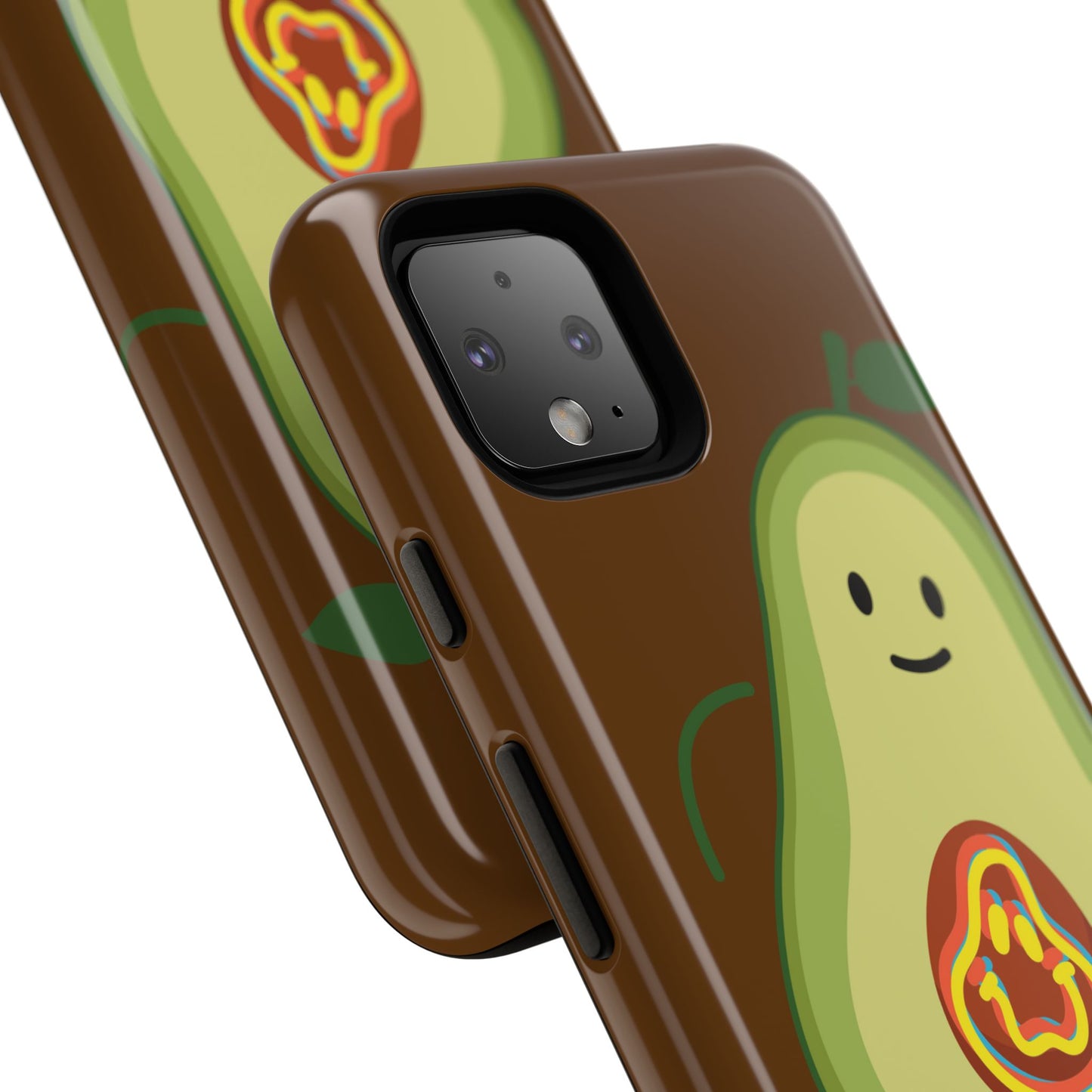 "Google Pixel" Playful Vegan Avocado Phone Case - Tough, Durable Protection with a Fun Design