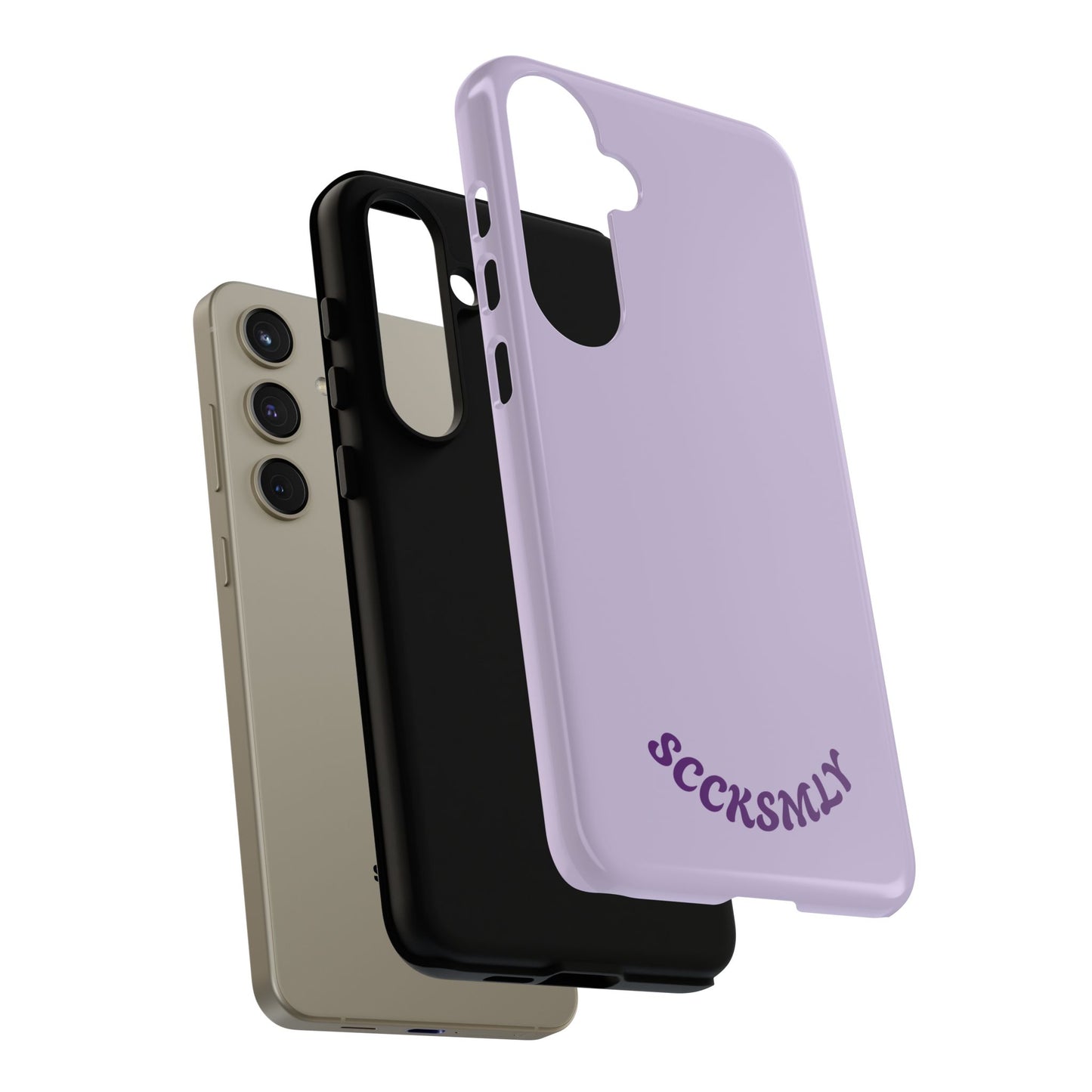 SOLID Morning Lilac Tough Case for Samsung