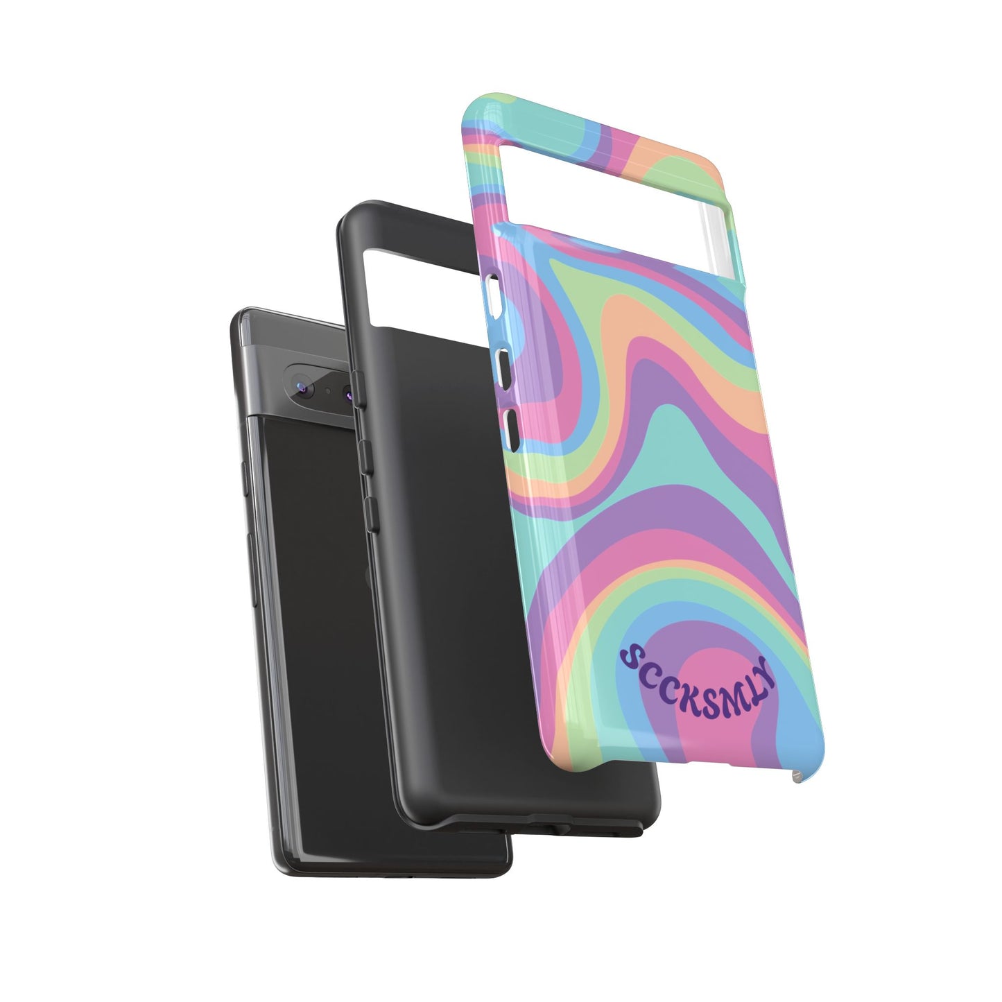 Pastel Swirl Phone Case for Google Pixel
