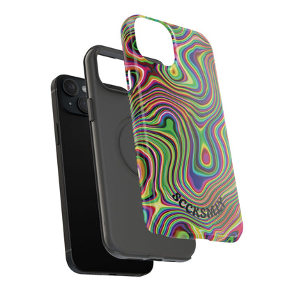 Acid Swirl Phone Case for Apple