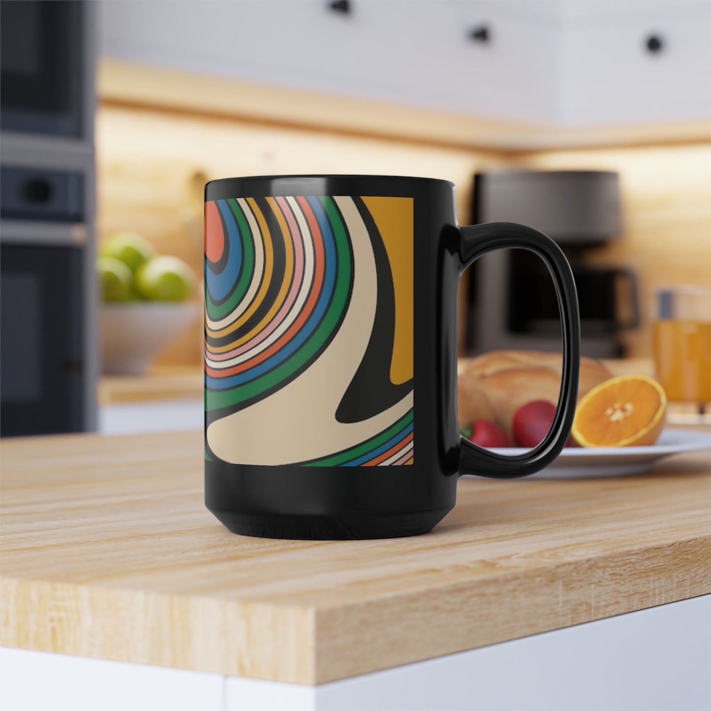 Mug Melting Horizon 15 oz - Black