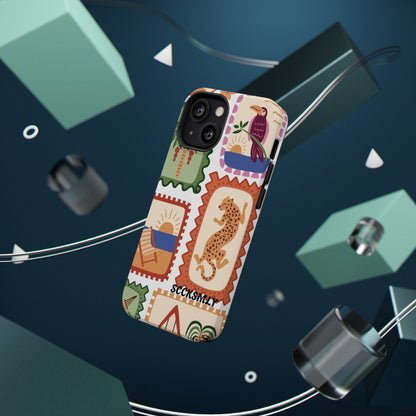 Tropical Print Phone Case for Apple