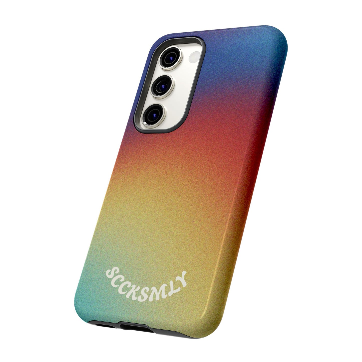 Faded Sunset Aura Tough Phone Case for Samsung