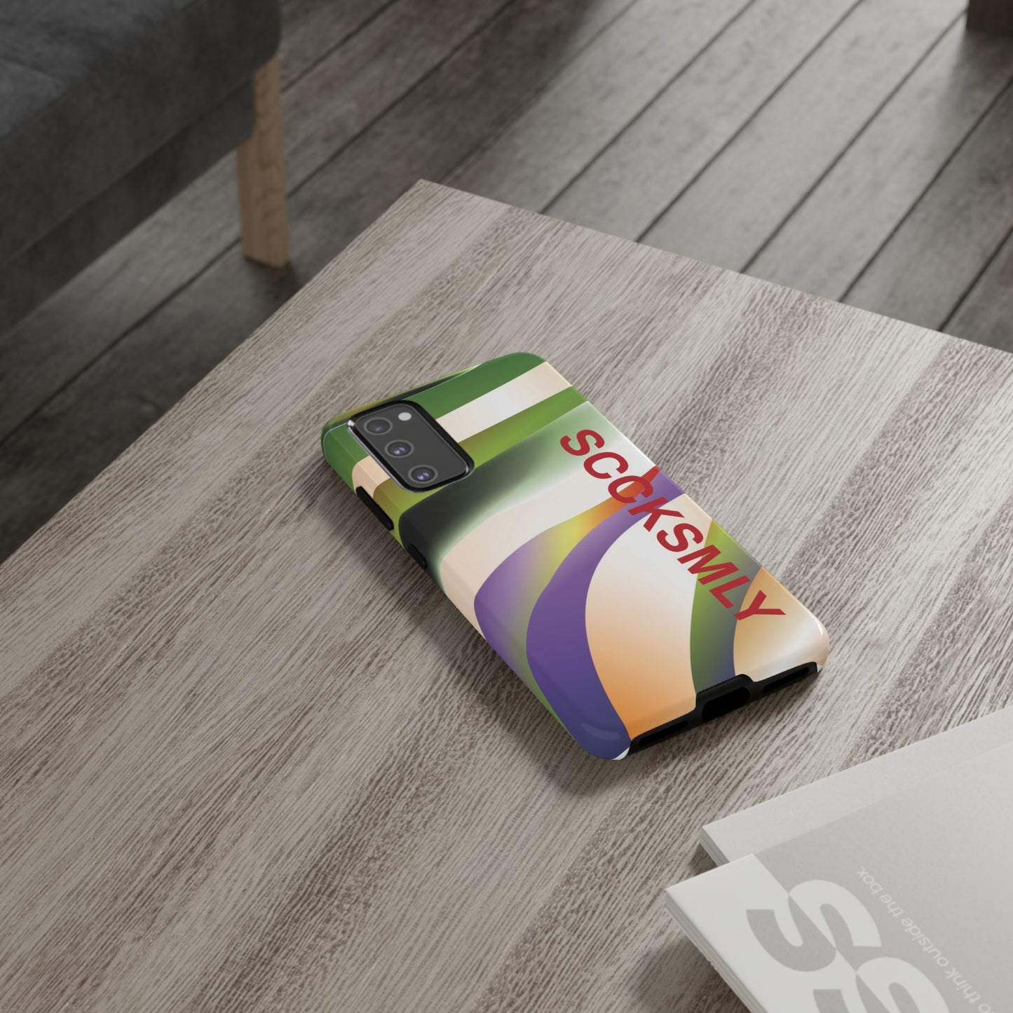 Green Waves Phone Case for Samsung