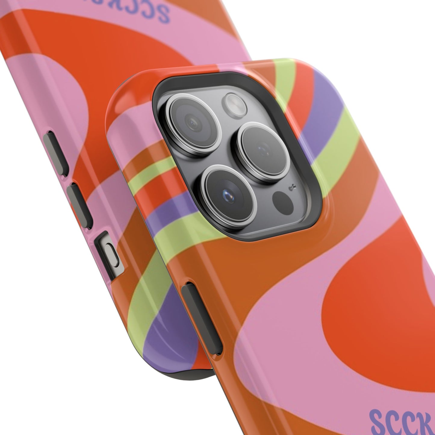 Curvy Swirl Phone Case for "IOS or Apple"