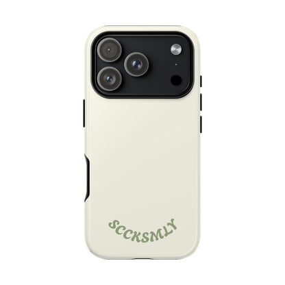 Vanilla Pistachio Tough Case for Apple