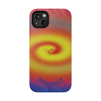 Toxic Spiral Tough Phone Case for Apple