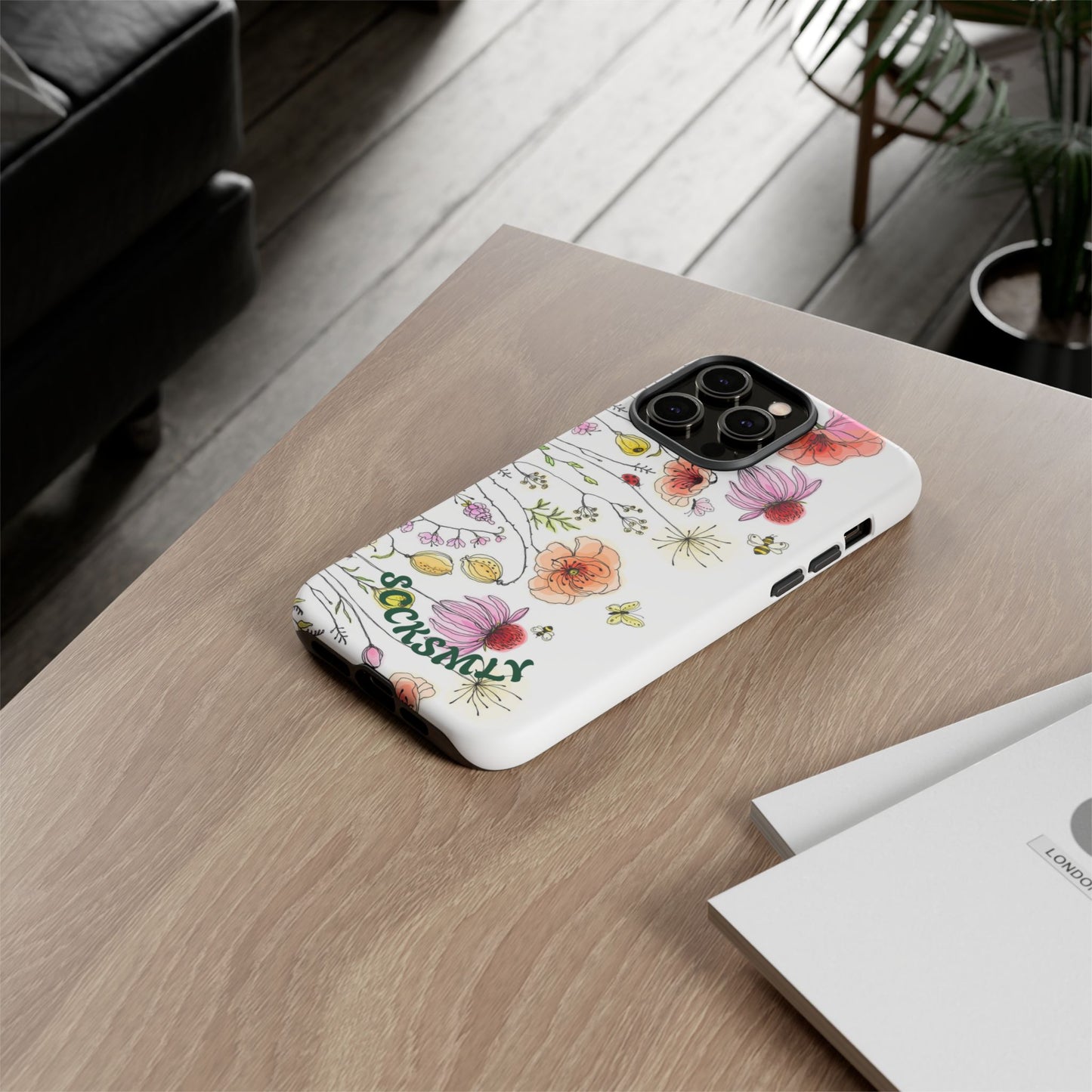 Wonderful Garden Tough Phone Case for Apple