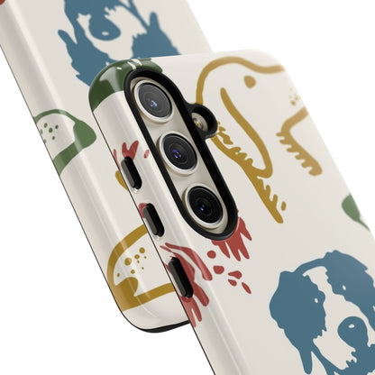 Paws & Portraits Tough Phone Case for Samsung