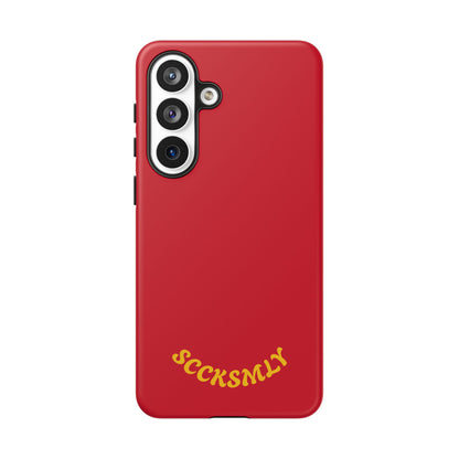 SOLID Calm Cherry Tough Case for Samsung